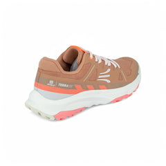 Tenis Trekking para Mujer – Comodidad y Agilidad en Beige y Naranja