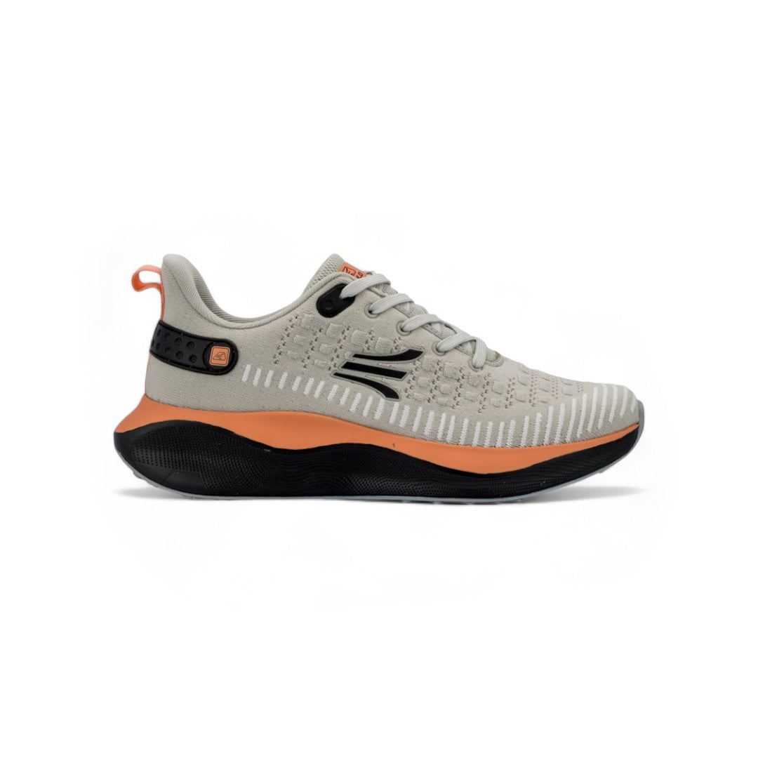 Tenis Running Mujer – Versatilidad y Confort en Beige y Naranja