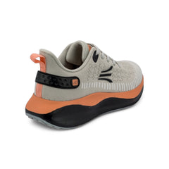 Tenis Running Mujer – Versatilidad y Confort en Beige y Naranja