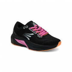 Tenis de Carrera Mujer – Energía y Estabilidad en Negro y Rosa