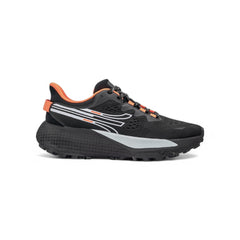 Zapatillas Trail Running Mujer – Estabilidad en Negro y Naranja