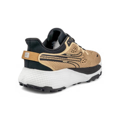 Tenis Running Profesional Mujer – Rendimiento en Beige y Negro