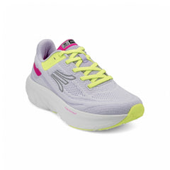 Tenis Running Mujer – Ligereza y Energía en Blanco y Amarillo