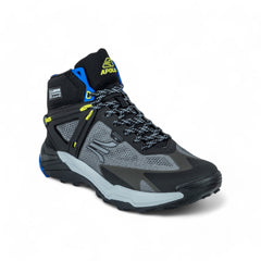 Botas Trekking Hombre - Gris con Azul - Impermeables y Resistentes