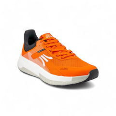 Tenis Running Hombre - Naranja con Blanco - Ligereza y Amortiguación