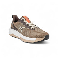 Tenis Outdoor Hombre - Beige con Marrón - Resistencia y Confort