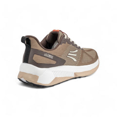 Tenis Outdoor Hombre - Beige con Marrón - Resistencia y Confort