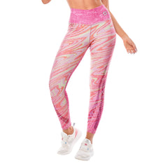 Leggings Deportivos Mujer Apolo - Estampado  Rosado