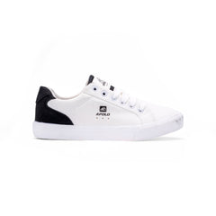 Tenis Kids Logo Apolo Basic Unlimited - Blanco Negro