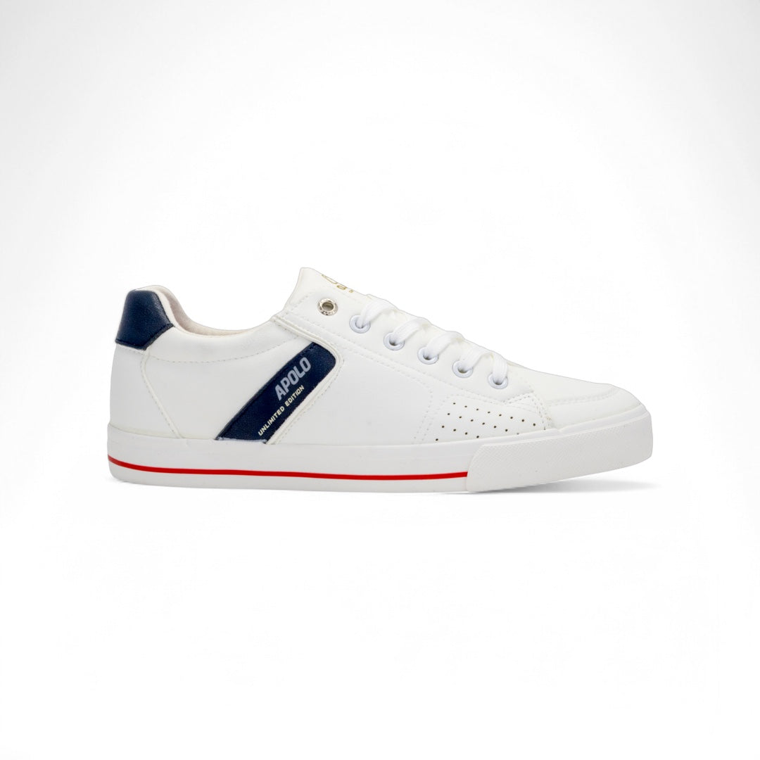 Tenis Mujer Basic - Blanco Azul