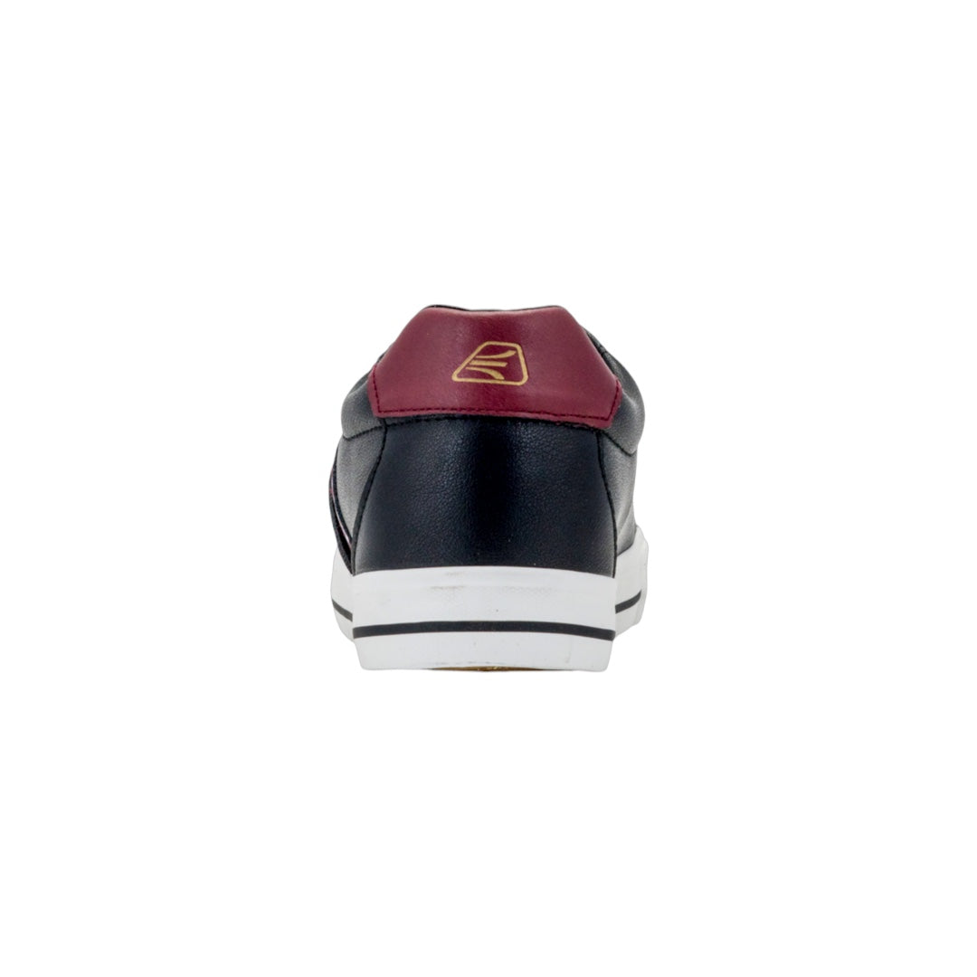 Tenis Hombre Basic - Negro Rojo