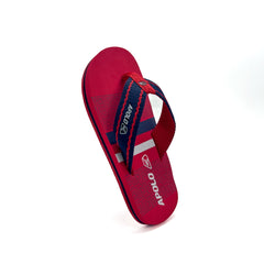 Chanclas Apolo Niño Playeras Rojas