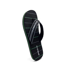 Chanclas Apolo Hombre – Clásico Deportivo en Negro y Verde