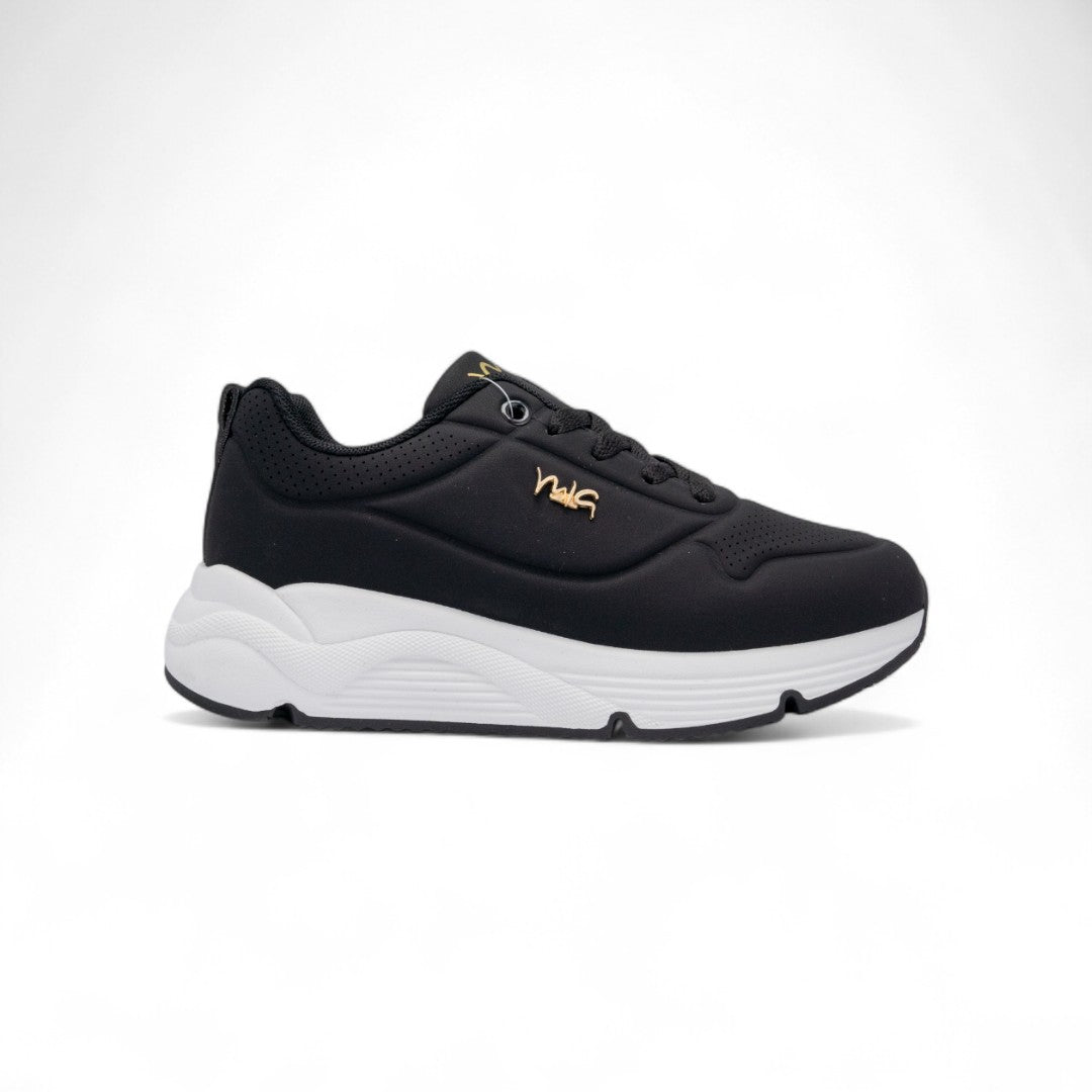 Tenis MIA para Mujer Urban Active Negro Blanco