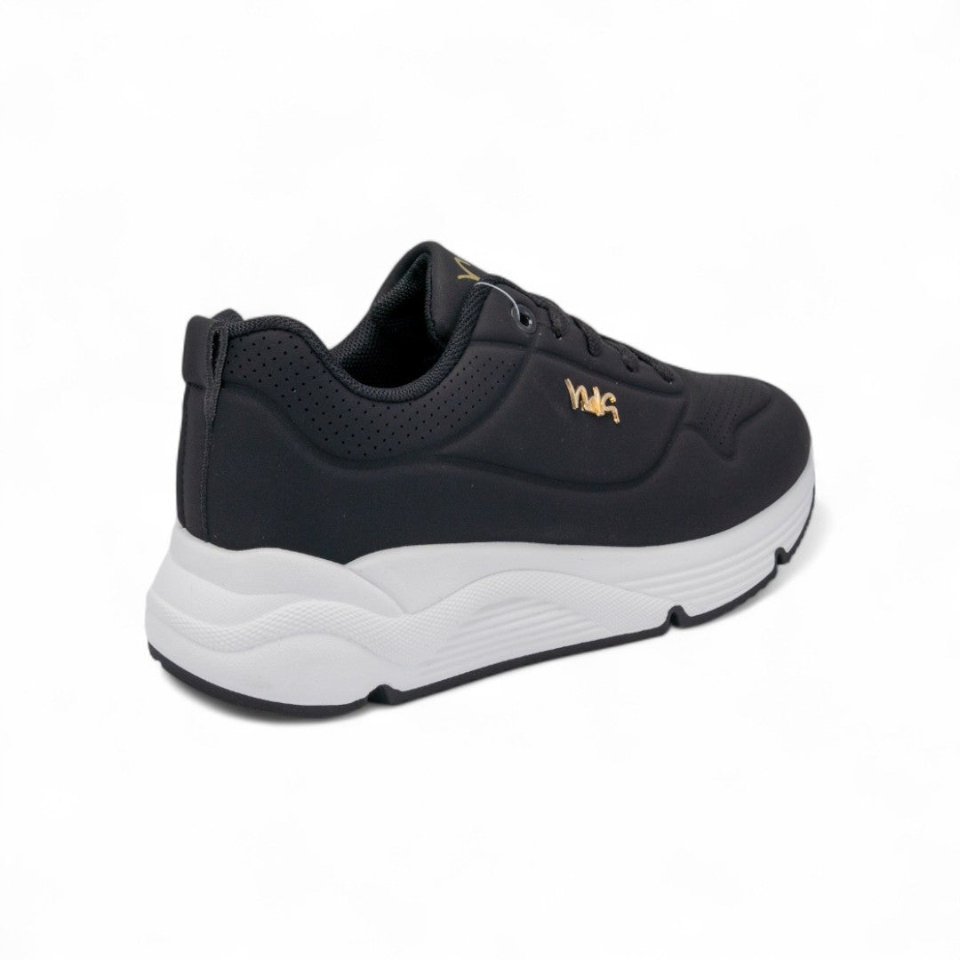 Tenis MIA para Mujer Urban Active Negro Blanco