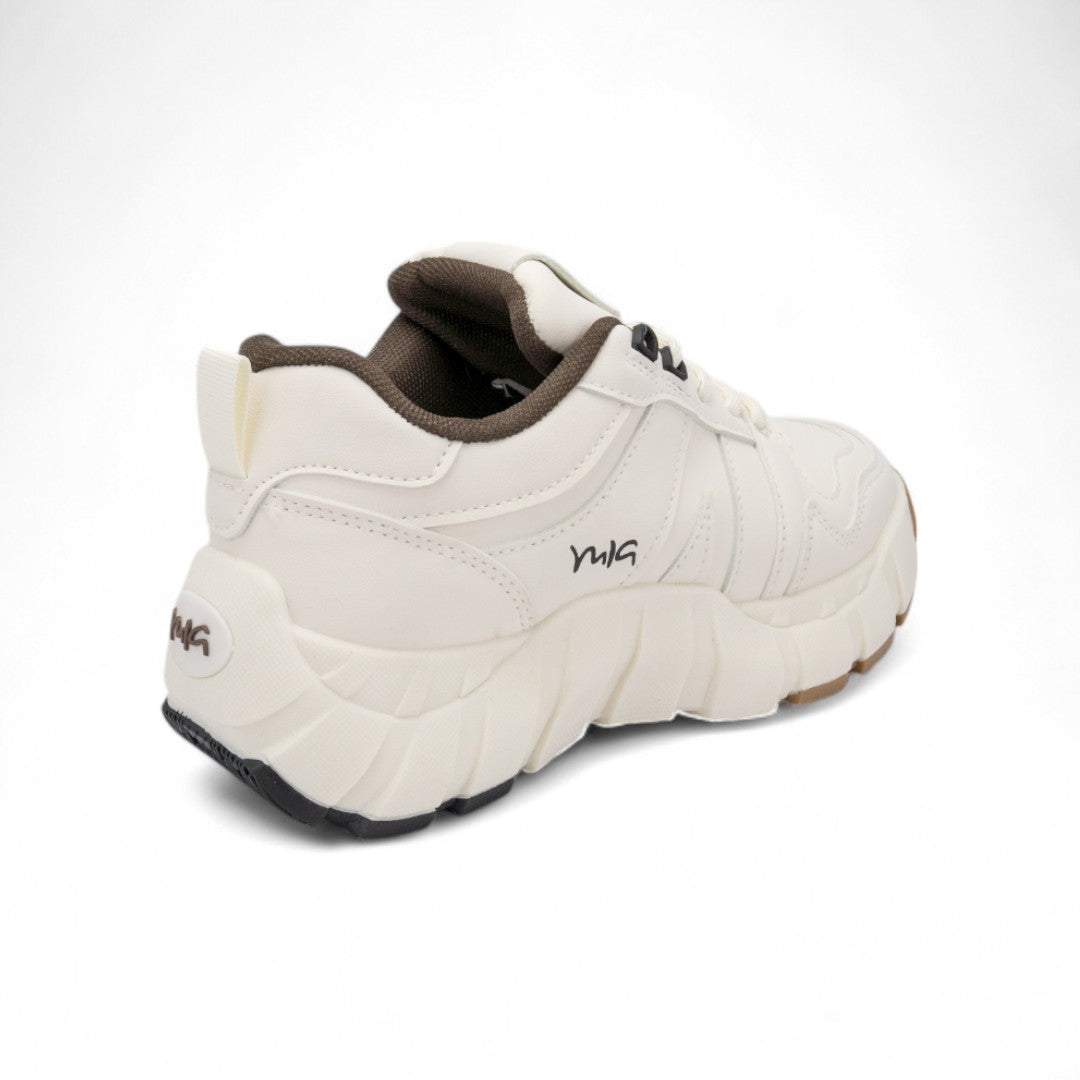 Tenis MIA para Mujer Power Trail Beige