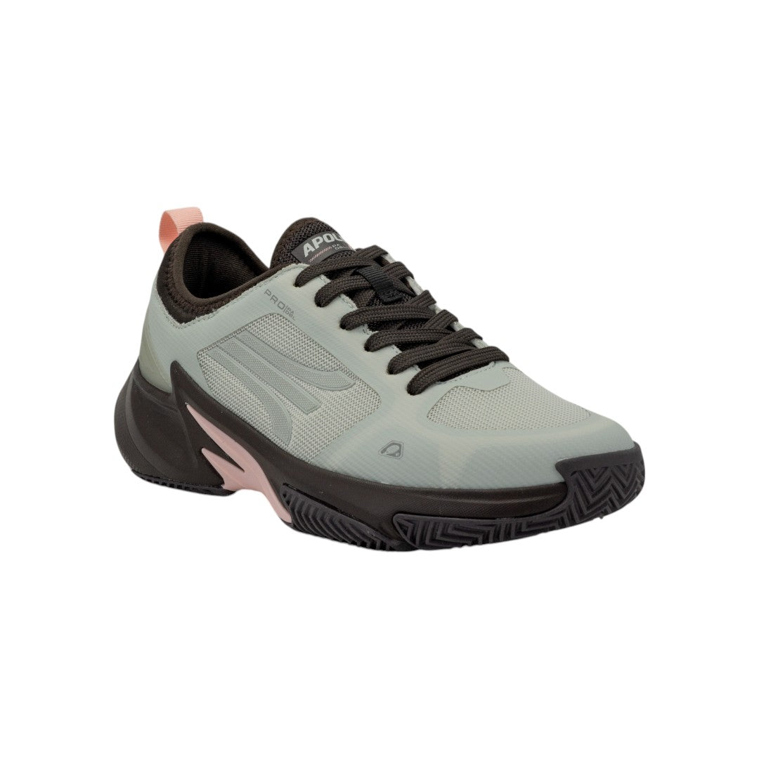 Tenis para mujer Padel Drive Gris Chocolate